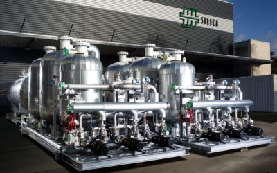 SILICA has delivered the first two purification plants for 100MW electrolysers