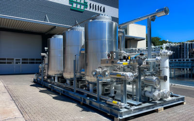 Silica has successfully delivered two fully skid-mounted purification and drying units